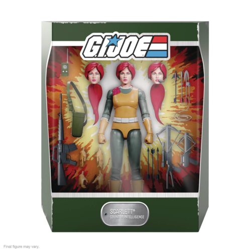 STL231282 GI JOE ULTIMATES REAL AMERICAN HERO WV3 SCARLETT AF