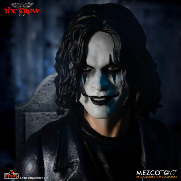 STL232071_4 5 POINTS MEZCOS MONSTERS THE CROW DELUXE FIG SET