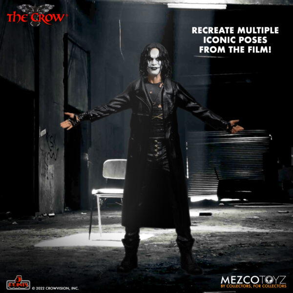 STL232071_5 5 POINTS MEZCOS MONSTERS THE CROW DELUXE FIG SET