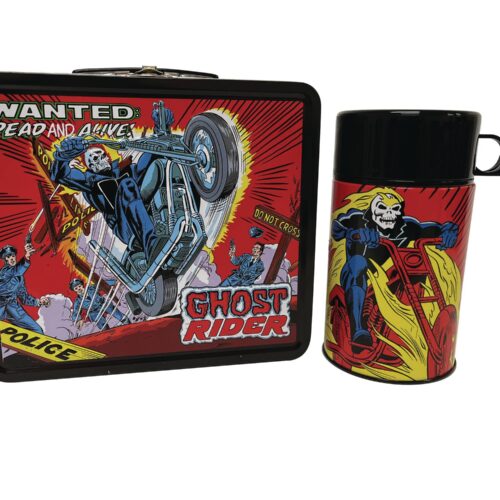 STL232116 TIN TITANS MARVEL GHOST RIDER PX LUNCHBOX & BEV CONTAINER
