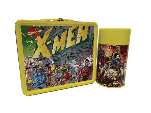 STL232132 TIN TITANS MARVEL X-MEN #1 PX LUNCHBOX & BEV CONTAINER