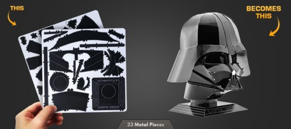 STAR WARS DARTH VADER HELMET METAL MODEL KIT