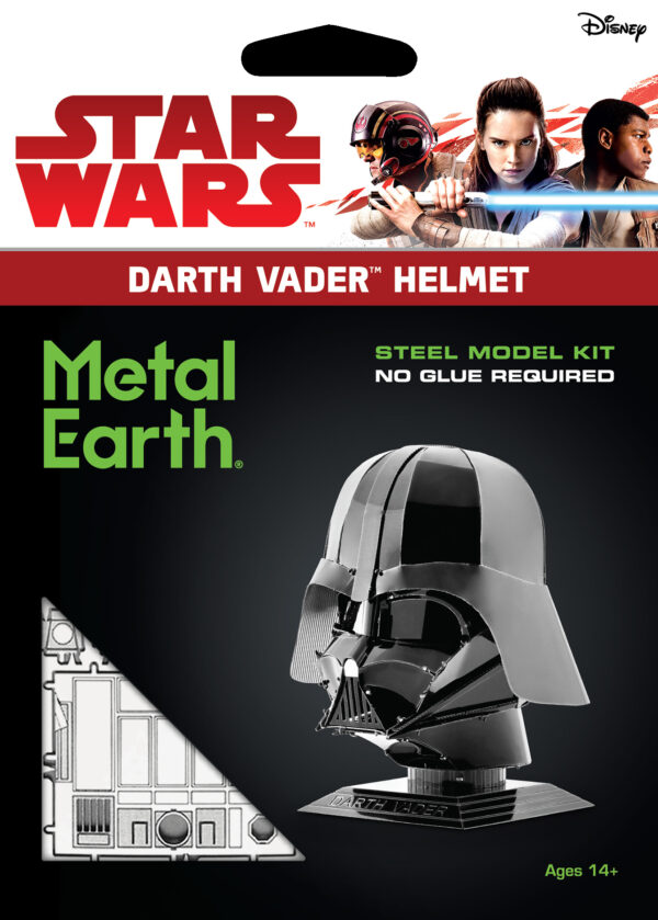 STAR WARS DARTH VADER HELMET METAL MODEL KIT