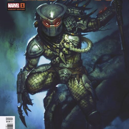 STL232571 PREDATOR #1 25 COPY INCV BROWN VAR