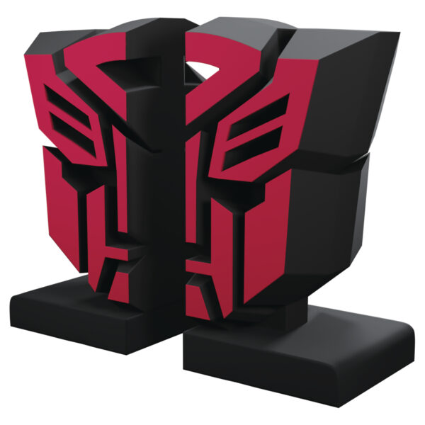 STL232583_2 TRANSFORMERS AUTOBOT FACTION BOOKEND