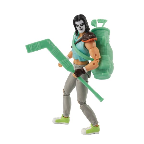 STL232915 BST AXN TMNT W3 CASEY JONES SKULL FACE 5IN AF