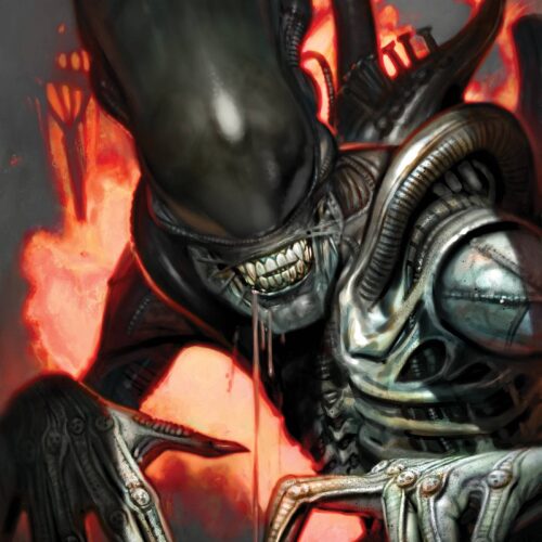 STL234523 ALIEN #1 50 COPY INCV RYAN BROWN VAR