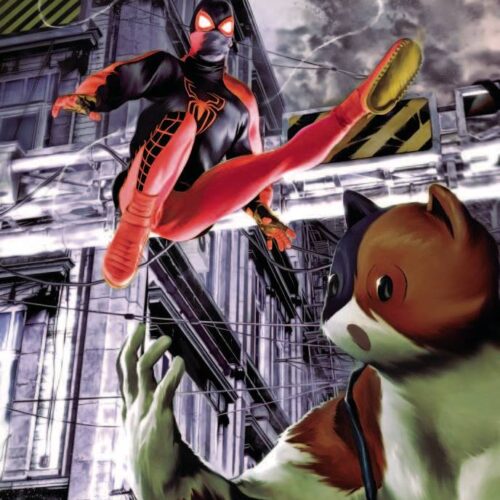 STL235675 FORTNITE X MARVEL ZERO WAR #1 UK TURINI MILES MORALES EXC