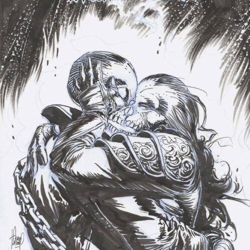 STL235777 GHOST RIDER VENGEANCE FOREVER #1 KUBERT VAR