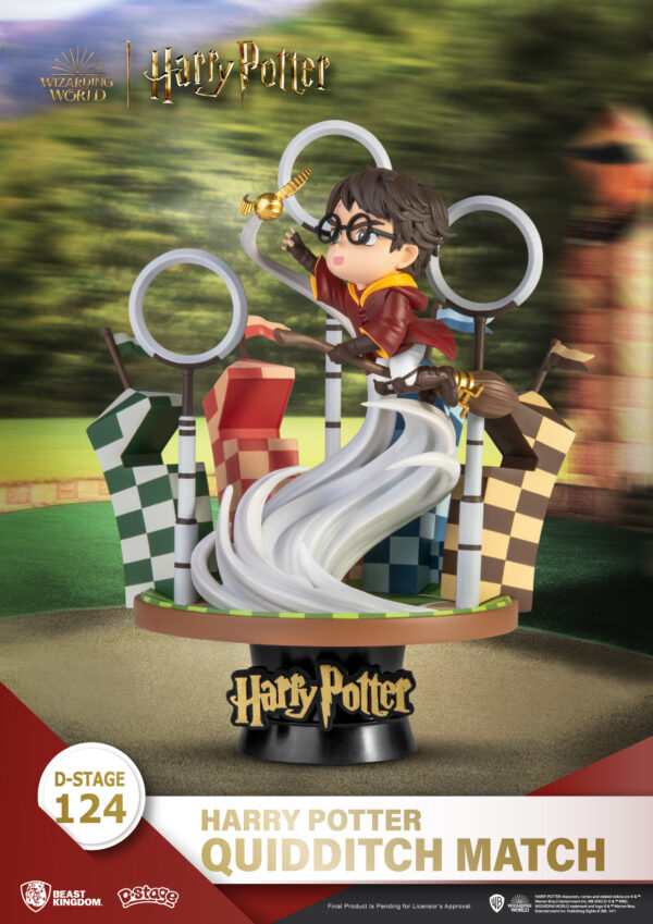 STL236628_1 HARRY POTTER DS-124 QUIDDITCH MATCH DIORAMA STAGE 6IN STATUE