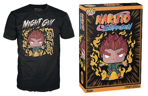 FUNKO BOXED TEE NARUTO 8 GATES GUY T/S L