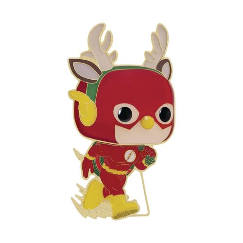POP SIZED PIN DC HOLIDAY FLASH PIN
