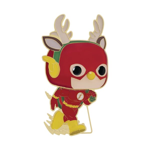 POP SIZED PIN DC HOLIDAY FLASH PIN