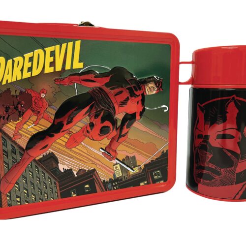 STL240732 TIN TITANS MARVEL DAREDEVIL PX LUNCHBOX & BEV CONTAINER