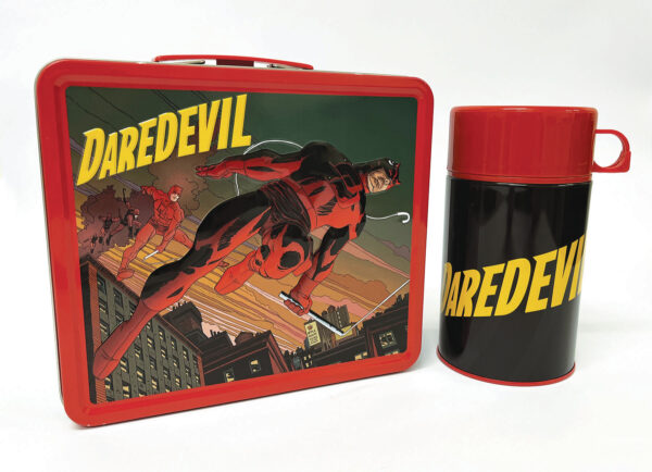 TIN TITANS MARVEL DAREDEVIL PX LUNCHBOX & BEV CONTAINER