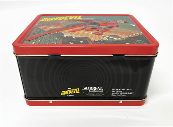 TIN TITANS MARVEL DAREDEVIL PX LUNCHBOX & BEV CONTAINER