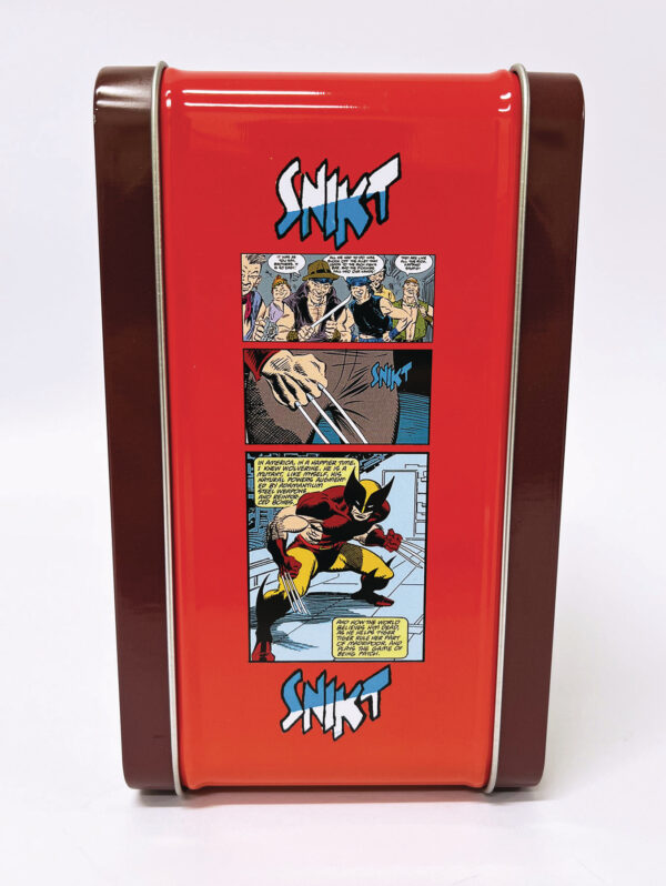 TIN TITANS MARVEL WOLVERINE PX LUNCHBOX & BEV CONTAINER...