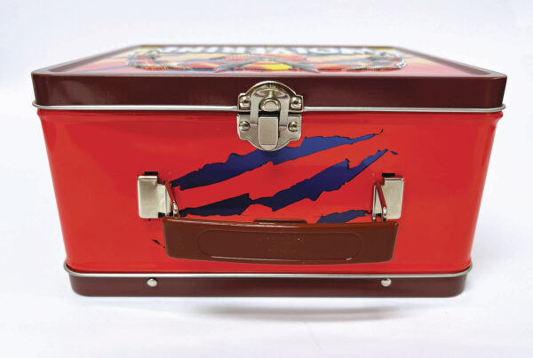 TIN TITANS MARVEL WOLVERINE PX LUNCHBOX & BEV CONTAINER...