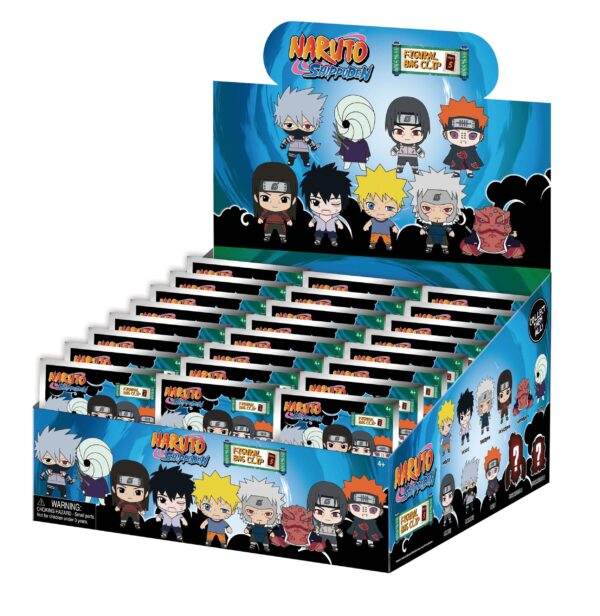 NARUTO SHIPPUDEN SERIES5 3D FOAM BAG CLIP ( EACH )