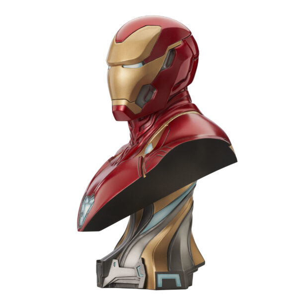 MARVEL L3D AVENGERS ENDGAME IRON MAN MK50 1/2 SCALE BUST