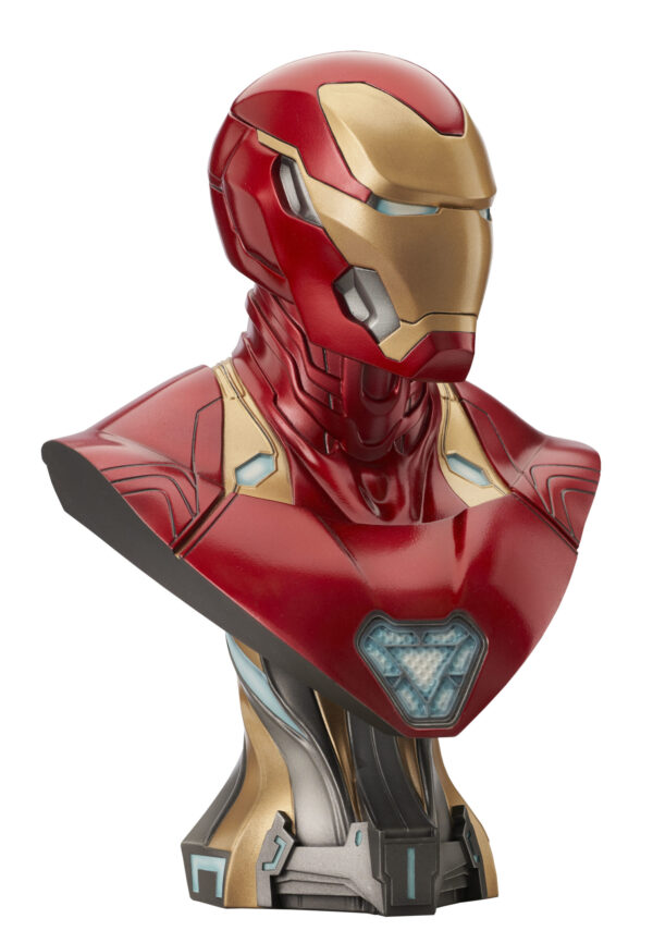 MARVEL L3D AVENGERS ENDGAME IRON MAN MK50 1/2 SCALE BUST