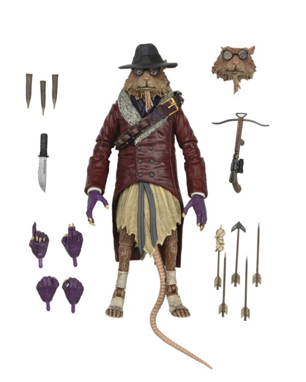 STL243176 UNIVERSAL MONST VS TMNT SPLINTER AS VAN HELSING ULT 7IN AF