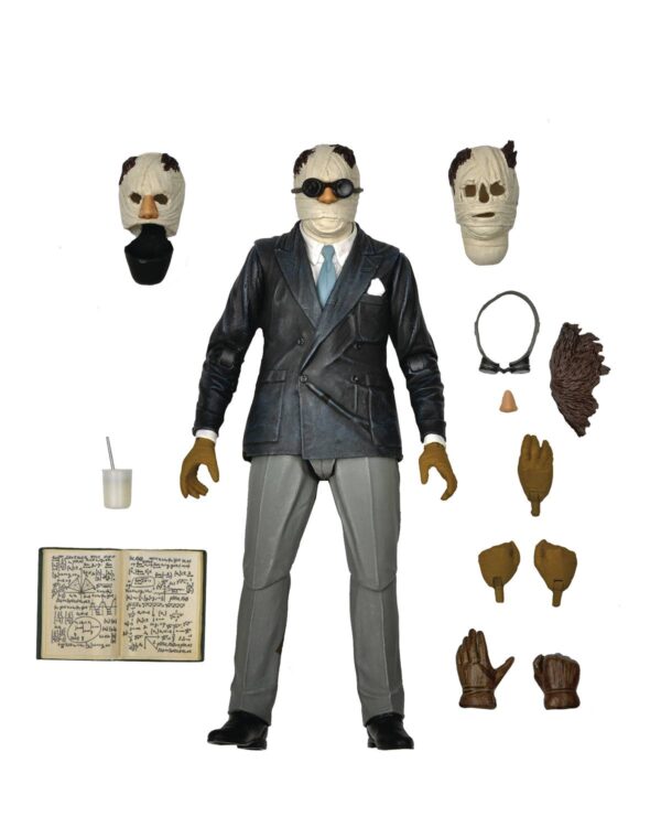 STL243183 UNIVERSAL MONSTERS INVISIBLE MAN ULT 7IN AF