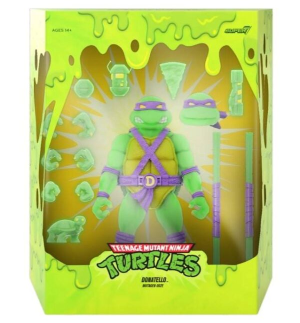 TMNT ULTIMATES DONATELLO MUTAGEN OOZE GLOW FIG