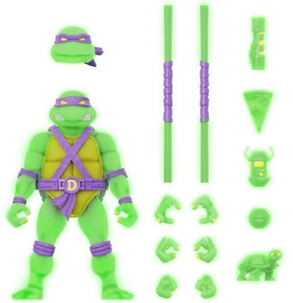 TMNT ULTIMATES DONATELLO MUTAGEN OOZE GLOW FIG