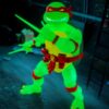 STL243280_3 TMNT ULTIMATES RAPHAEL MUTAGEN OOZE GLOW FIG