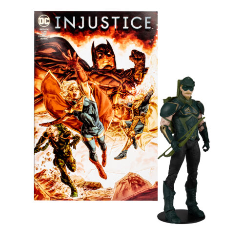 STL244554_1 DC DIRECT INJUSTICE 2 GREEN ARROW 7IN AF W/COMIC