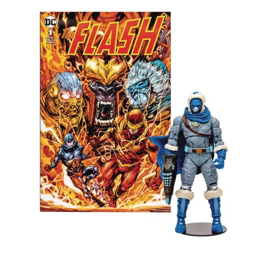 STL244559 DC DIRECT FLASH WV CAPTAIN COLD 7IN AF W/COMIC