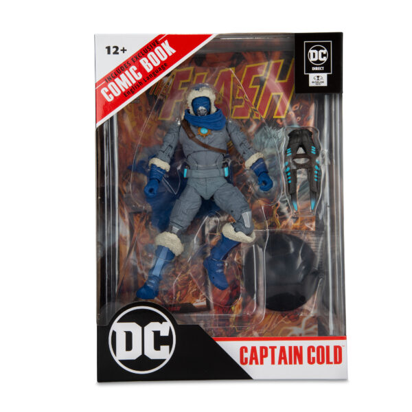 STL244559_7 DC DIRECT FLASH WV CAPTAIN COLD 7IN AF W/COMIC