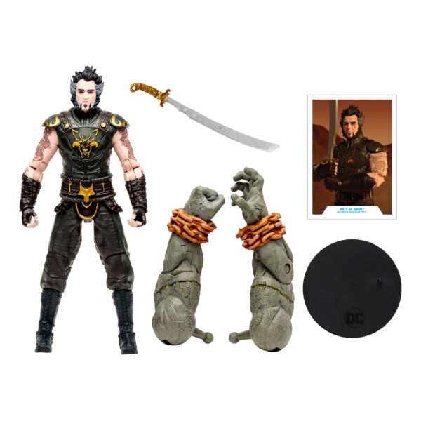 DC GAMING BUILD-A-FIG WV1 AC RAS AL GHUL AF