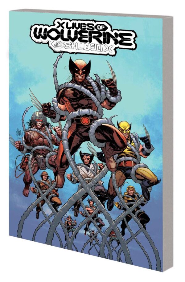 STL245501 X LIVES OF WOLVERINE X DEATHS OF WOLVERINE TP
