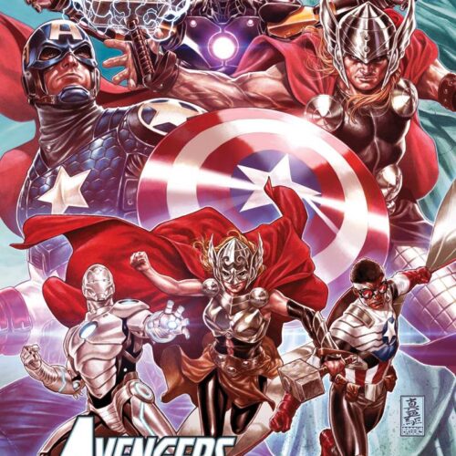 STL246119 AVENGERS ASSEMBLE ALPHA #1 50 COPY INCV BROOKS HIDDEN GEM