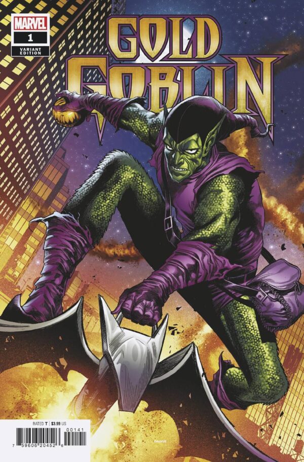 GOLD GOBLIN #1 (OF 5) CHECHETTO GREEN VAR