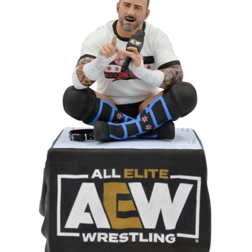 STL246569 AEW GALLERY CM PUNK PVC STATUE