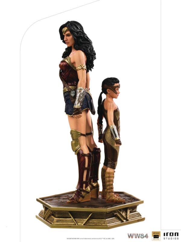 DC WW84 WONDER WOMAN & YOUNG DIANA DLX ART SCALE 1/10 STATUE