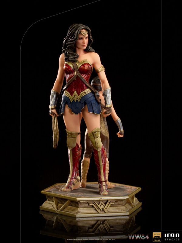 DC WW84 WONDER WOMAN & YOUNG DIANA DLX ART SCALE 1/10 STATUE