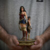 DC WW84 WONDER WOMAN & YOUNG DIANA DLX ART SCALE 1/10 STATUE