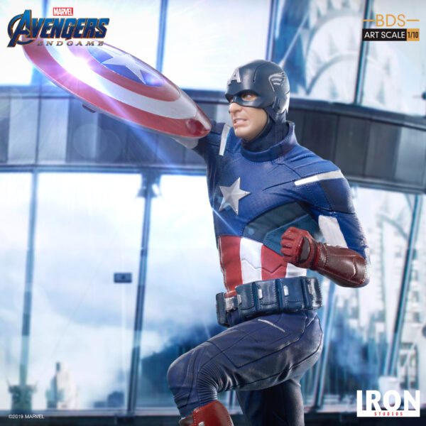 AVENGERS EG CAPTAIN AMERICA 2012 BDS ART SCALE 1/10 STATUE