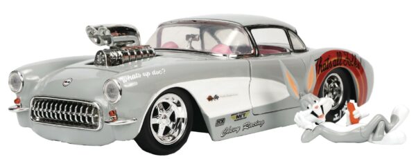 STL248058-scaled HWR BUGS BUNNY 1956 CHEVY CORVETTE W/FIG 1/24 DIE-CAST VEHICLE