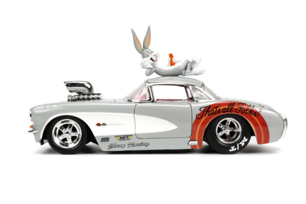 STL248058_4-scaled HWR BUGS BUNNY 1956 CHEVY CORVETTE W/FIG 1/24 DIE-CAST VEHICLE