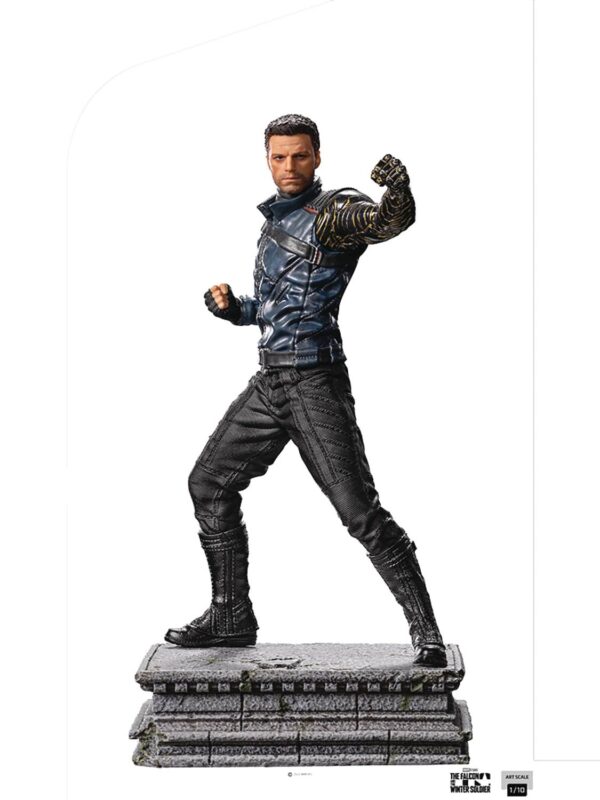 STL248259 MARVEL FALCON & WINTER SOLIER BUCKY BDS ART SCALE 1/10 STATUE