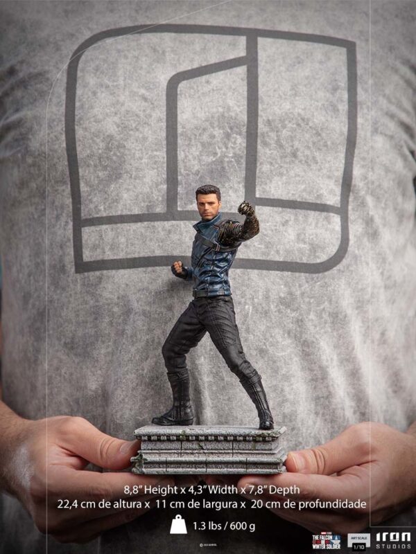 STL248259_5 MARVEL FALCON & WINTER SOLIER BUCKY BDS ART SCALE 1/10 STATUE