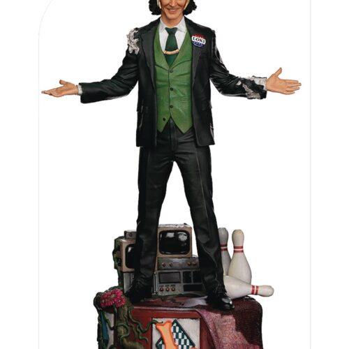 STL248260 MARVEL LOKI PRESIDENT VARIANT LOKI ART SCALE 1/10 STATUE