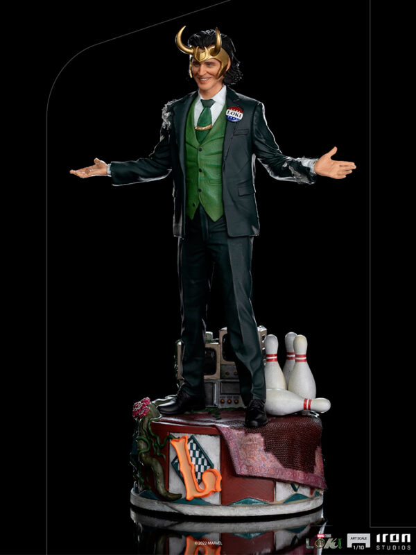 STL248260_1 MARVEL LOKI PRESIDENT VARIANT LOKI ART SCALE 1/10 STATUE