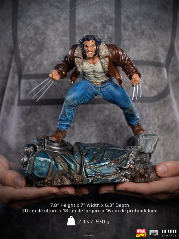 STL248264_7 MARVEL COMICS X-MEN LOGAN BDS ART SCALE 1/10 STATUE