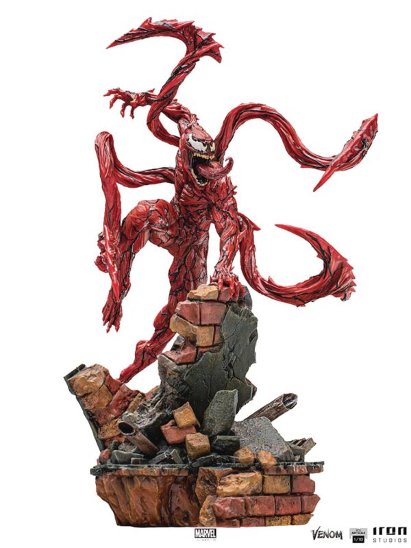 STL248267 MARVEL VENOM 2 CARNAGE BDS ART SCALE 1/10 STATUE